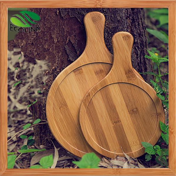 Round Pizza Tray With Handle