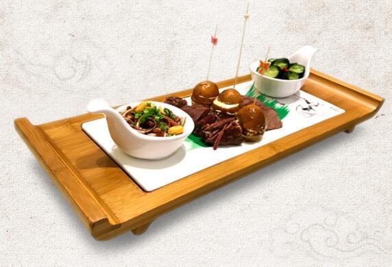 Bamboo plate