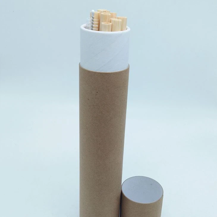 Bamboo Straw With Biodegradable Bottle
