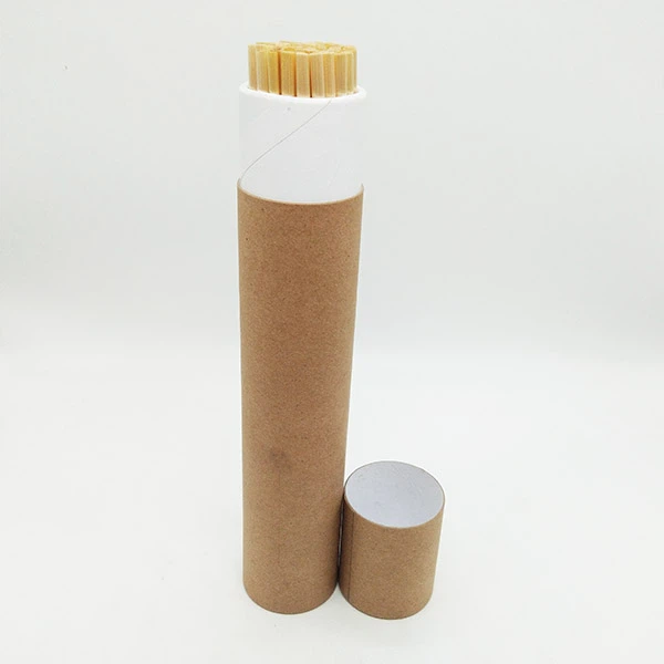 Brown Kraft Paper Tube Box Packaging
