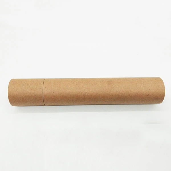 Brown Kraft Paper Tube Box Packaging