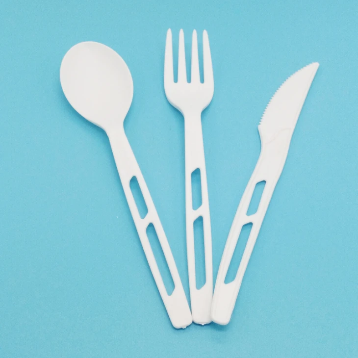 Disposable Biodegradable Cutlery With PLA Material