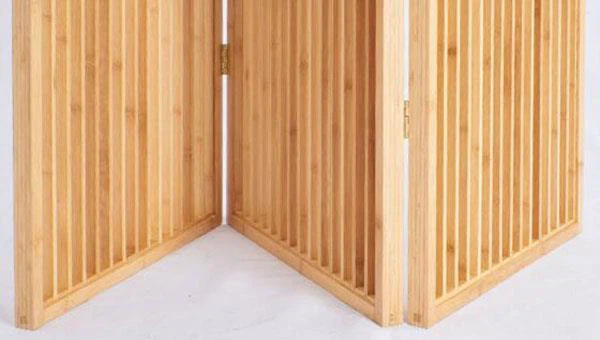 Folding Bamboo Room Divider