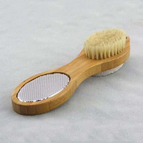 Foot Natural Bristle Brush For Toes