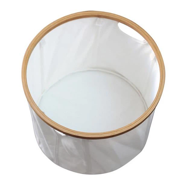 Round Collapsible Laundry Storage Basket