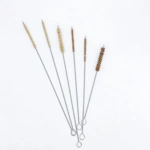Coconut Drinking Straws Cleaning Brush