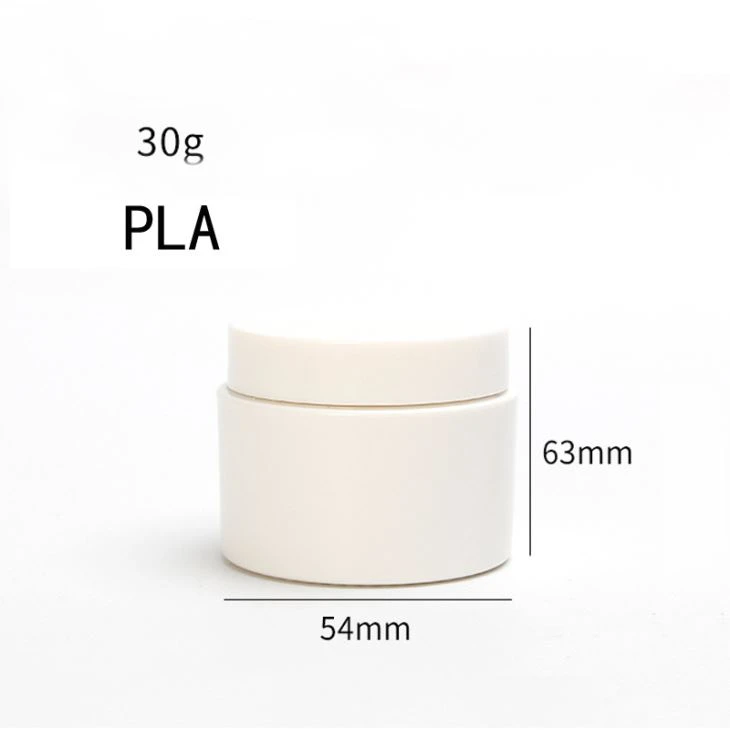 100% Biodegradable PLA Organic Cream Jar