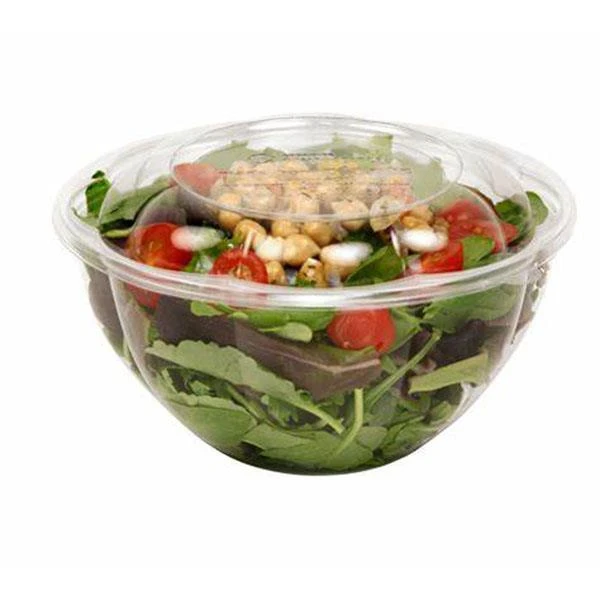 Disposable PLA Salad Bowls With Lids 24oz/32oz