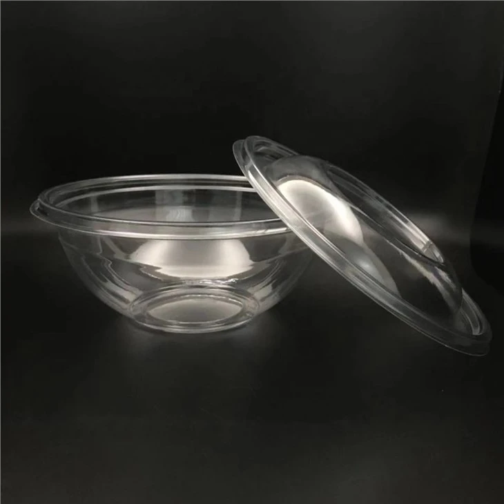 Disposable PLA Salad Bowls With Lids