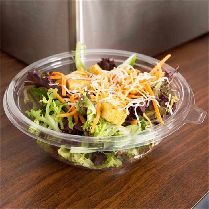 Disposable PLA Salad Bowls With Lids