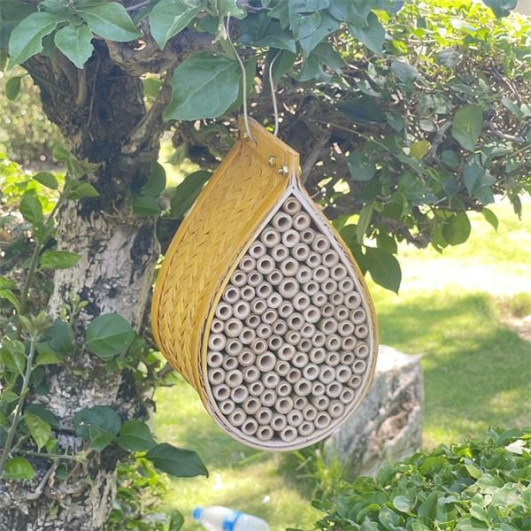 Custom Mini Bee Hotel Wooden Insect House