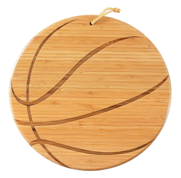 Bamboo Basketball Sports Themed Cutting Boards