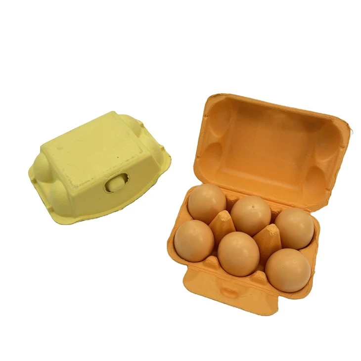 Custom Color Biodegradable Paper Chicken Egg Cartons