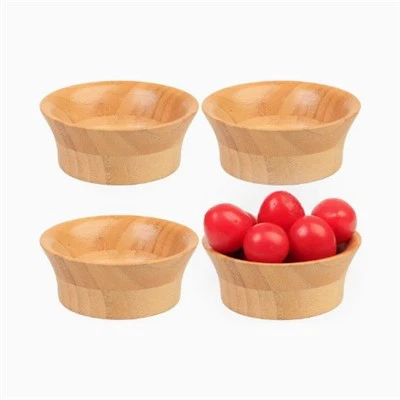 Bamboo Collection Wood Salad Serving Bowl