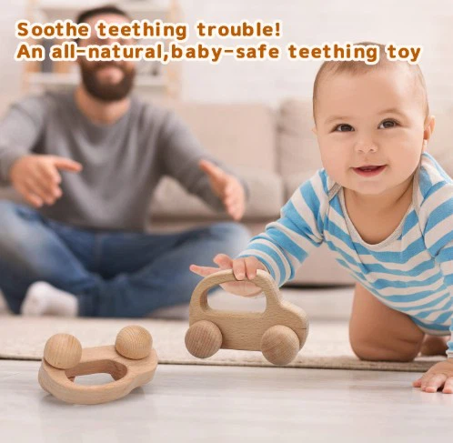 Wooden Baby Kids Nursery Decor Montessori Toys Cars best