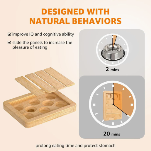 Wooden Dog Puzzle Toys Interactive Toys For Boredom