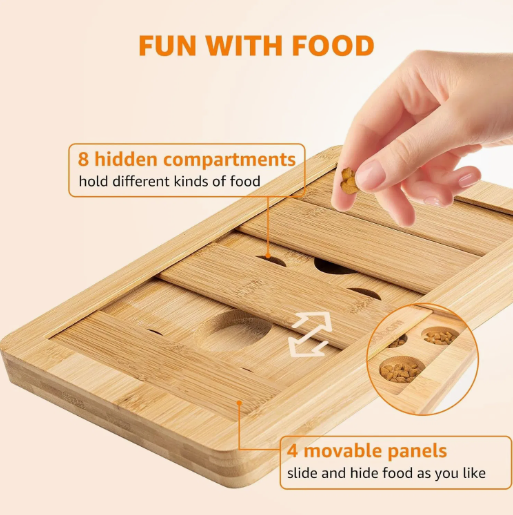 Wooden Dog Puzzle Toys Interactive Toys For Boredom